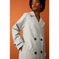 F&F Grey Relaxed Crombie Coat 5 F&F Grey Relaxed Crombie Coat -F&F Shop unnamed file 2322