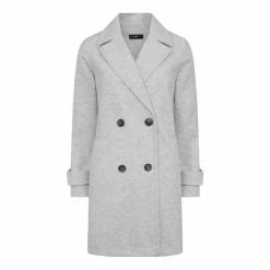 F&F Grey Relaxed Crombie Coat 6 F&F Grey Relaxed Crombie Coat -F&F Shop unnamed file 2323