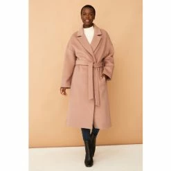 F&F Pink Belted Wrap Coat 4 F&F Pink Belted Wrap Coat -F&F Shop unnamed file 2327