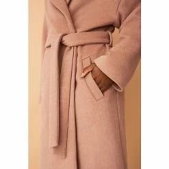 F&F Pink Belted Wrap Coat 5 F&F Pink Belted Wrap Coat -F&F Shop unnamed file 2328
