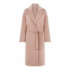 F&F Pink Belted Wrap Coat 7 F&F Pink Belted Wrap Coat -F&F Shop unnamed file 2330