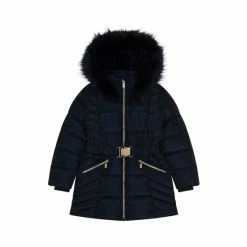 F&F Blue Belted Coat