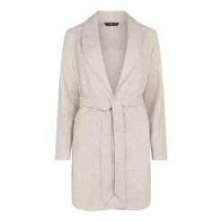 F&F Natural Belted Wrap Coat -F&F Shop unnamed file 2351