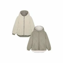 F&F Green Reversible Quilted Coat