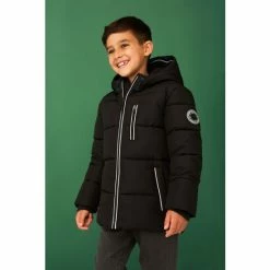 F&F Black Padded Coat