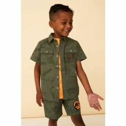 F&F Natural Jurassic Woven Outfit Set Three Pack -F&F Shop unnamed file 237