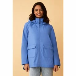 F&F Blue Short Rubber Raincoat