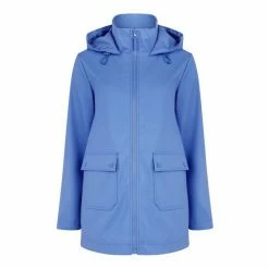 F&F Blue Short Rubber Raincoat -F&F Shop unnamed file 2382