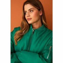 F&F Green Bomber Coat -F&F Shop unnamed file 2436