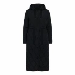 F&F Black Longline Hooded Onion Quilt Coat 6 F&F Black Longline Hooded Onion Quilt Coat -F&F Shop unnamed file 2450