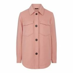 F&F Pink Textured Shacket -F&F Shop unnamed file 2459
