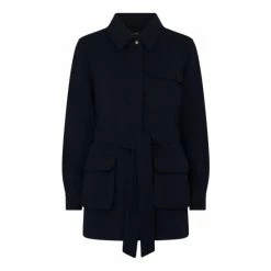 F&F Navy Blue Belted Shacket 6 F&F Navy Blue Belted Shacket -F&F Shop unnamed file 2464