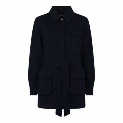 F&F Navy Blue Belted Shacket 7 F&F Navy Blue Belted Shacket -F&F Shop unnamed file 2465