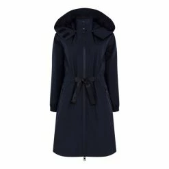 F&F Blue Waterproof Longline Parka Coat -F&F Shop unnamed file 2488