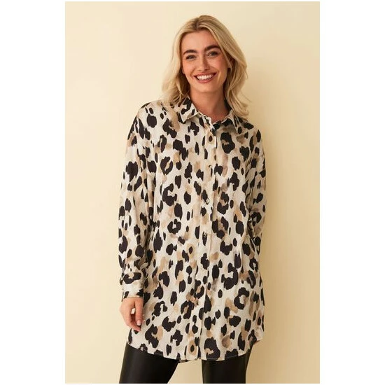 unnamed-file-2496.jpg F&F Oversized Leopard Satin Brown Shirt -F&F Shop unnamed file 2496