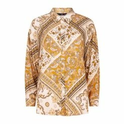 F&F Natural Patchwork Paisley Winnie Shirt -F&F Shop unnamed file 2519