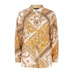 F&F Natural Patchwork Paisley Winnie Shirt -F&F Shop unnamed file 2522