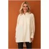 F&F Oversized Cream Shirt -F&F Shop unnamed file 2523