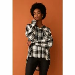 F&F Black Check Shirt
