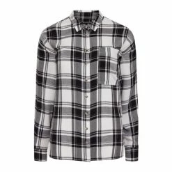 F&F Black Check Shirt -F&F Shop unnamed file 2545
