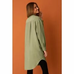 F&F Oversized Khaki Green Shirt 4 F&F Oversized Khaki Green Shirt -F&F Shop unnamed file 2549