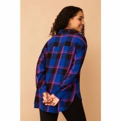 F&F Blue Check Shirt -F&F Shop unnamed file 2566