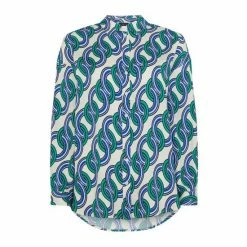 F&F Chain Print White Shirt -F&F Shop unnamed file 2587