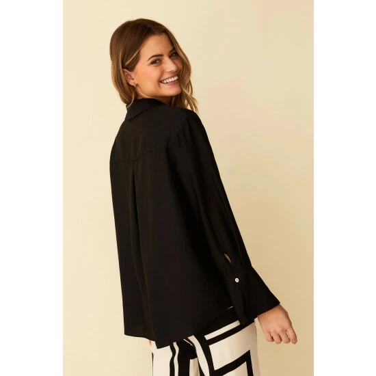 unnamed-file-2599.jpg F&F Satin Flute Black Sleeve Shirt -F&F Shop unnamed file 2599
