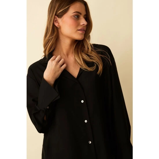 unnamed-file-2601.jpg F&F Satin Flute Black Sleeve Shirt -F&F Shop unnamed file 2601