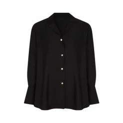 F&F Satin Flute Black Sleeve Shirt 6 F&F Satin Flute Black Sleeve Shirt -F&F Shop unnamed file 2602