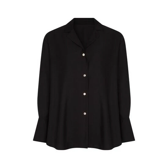 unnamed-file-2603.jpg F&F Satin Flute Black Sleeve Shirt -F&F Shop unnamed file 2603