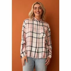 F&F Pink Check Shirt