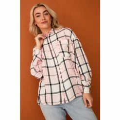 F&F Pink Check Shirt -F&F Shop unnamed file 2618