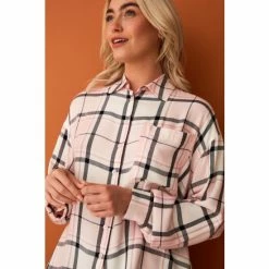 F&F Pink Check Shirt -F&F Shop unnamed file 2619