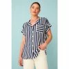 F&F Blue Lightweight Stripe Shirt 2 F&F Blue Lightweight Stripe Shirt -F&F Shop unnamed file 2634