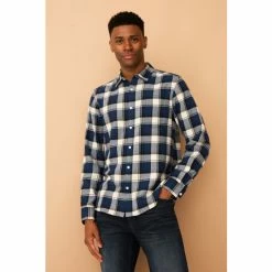 F&F Blue Check Flannel Shirt
