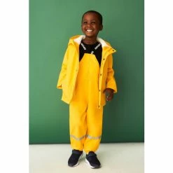 F&F Yellow Mac Coat And Trousers Set