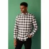 F&F Black Mono Check Oxford Shirt -F&F Shop unnamed file 2665