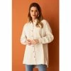 F&F Cream Cord Shirt -F&F Shop unnamed file 2688