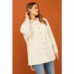 F&F Cream Cord Shirt 4 F&F Cream Cord Shirt -F&F Shop unnamed file 2690