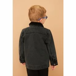 F&F Black Denim Tracker Jacket And T-Shirt 4 F&F Black Denim Tracker Jacket And T-Shirt -F&F Shop unnamed file 271