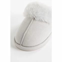 F&F Grey Hardsole Slippers -F&F Shop unnamed file 2714
