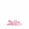 F&F Pink Faux Fur Heart Backstrap Slippers 1 F&F Pink Faux Fur Heart Backstrap Slippers -F&F Shop unnamed file 2720