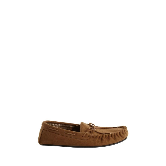 unnamed-file-2728.jpg F&F Moccasin Brown Check Lace Up Slippers -F&F Shop unnamed file 2728