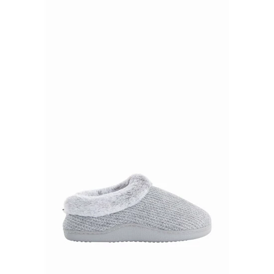 unnamed-file-2740.jpg F&F Grey Fur Snug Knit Closed Back Slippers -F&F Shop unnamed file 2740