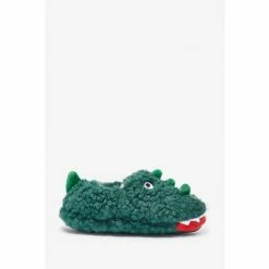 F&F Blue Aline Novelty Dino Slippers