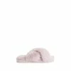 F&F Pink Faux Fur Crossover Chunky Slippers 1 F&F Pink Faux Fur Crossover Chunky Slippers -F&F Shop unnamed file 2762