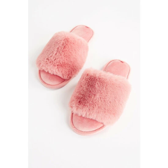 unnamed-file-2788.jpg F&F Pink Faux Fur Backstrap Slippers -F&F Shop unnamed file 2788