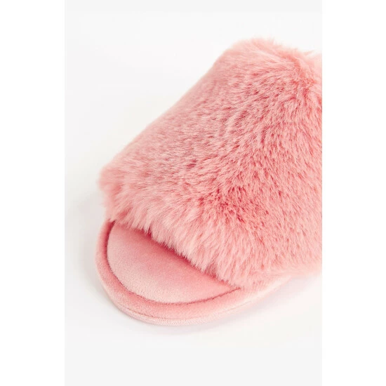 unnamed-file-2789.jpg F&F Pink Faux Fur Backstrap Slippers -F&F Shop unnamed file 2789