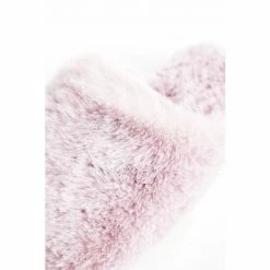 F&F Pink Fur Mule Chunky Tipped Slippers 4 F&F Pink Fur Mule Chunky Tipped Slippers -F&F Shop unnamed file 2799